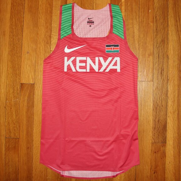 Nike Pro Elite Kenya Track & Field Running Singlet Mens XS Olympics - Picture 1 of 7